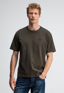 Army Loose T-Shirt | Mokka-Braun