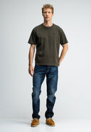 Army Loose Tee | Mocha Brown