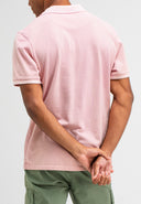 Army Pique Polo | Flamingo Pink