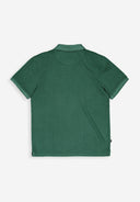 Army Pique Polo | Iris Green