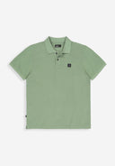 Army Pique Polo | Jade Green