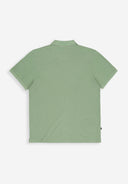 Army Pique Polo | Jade Green