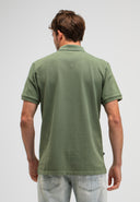 Army Pique Polo | Jade Green