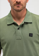 Army Pique Polo | Jade Green