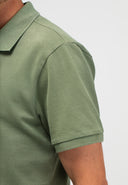 Army Pique Polo | Jade Green