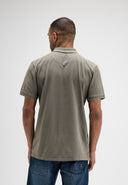 Army Pique Polo | Lt. Seal Grey