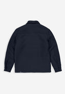 Norbu Padded Wool Jacket | Alaska Blue