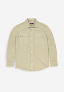 Finn Pocket Jersey Overshirt | Blattgrün
