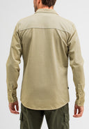 Finn Pocket Jersey Overshirt | Leaf Green