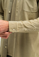 Finn Pocket Jersey Overshirt | Leaf Green