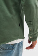 Finn Pocket Jersey Overshirt | Jade Green