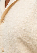 Ripley Structure Shirt | Beige Grey