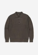 Galway Polo LS | Mocha Brown
