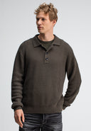 Galway Polo LS | Mocha Brown