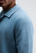 Galway Polo LS | Horizon Blue