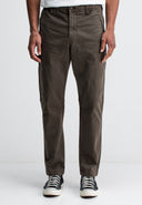 Tristan Sateen Chino | Mokka-Braun