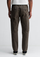 Tristan Sateen Chino | Mocha Brown