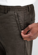 Tristan Sateen Chino | Mocha Brown