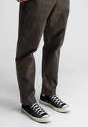Tristan Sateen Chino | Mocha Brown