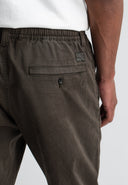 Tristan Sateen Chino | Mocha Brown