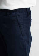 Tristan Sateen Chino | Alaska Blue