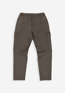 Tristan Slim Sateen Cargo | Mocha Brown