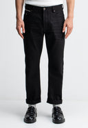 Berkley Loose Onyx Denim | Ungewaschen