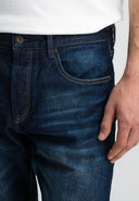 Stockton Straight Shadow Denim | Dark Aged