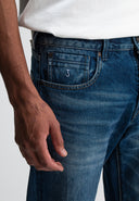 Stockton Straight Shadow Mid Denim | Medium Aged