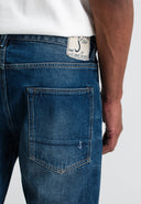 Stockton Straight Shadow Mid Denim | Medium Aged