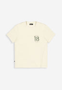 Army 18 Stencil Tee | Beige Grey VD