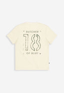 Army 18 Stencil Tee | Beige Grey VD