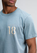 Army 18 Schablonen-T-Shirt | Horizon Blue VD