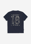Army 18 Schablonen-T-Shirt | Alaska Blue VD