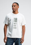 Army Loose 18 Bob Tee | Titan White