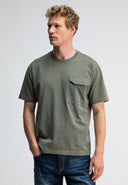 Army Pocket Tee | Dk. Granite Green VD