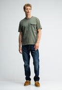 Army Pocket Tee | Dk. Granite Green VD