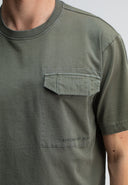 Army Pocket Tee | Dk. Granite Green VD