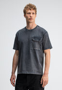 Army Pocket Tee | Montego Black VD