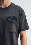Army Pocket Tee | Montego Black VD