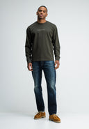 Army QCC Loose Tee LS | Mocha Brown