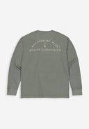 Army QCC Loose Tee LS | Dk. Granite Green VD