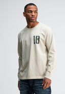 Army 18 Bob Loose Tee LS | Beige Grau