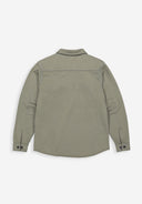 Perry Zip Overshirt | Dk. Granite Green