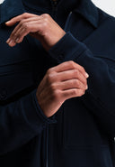 Perry Zip Overshirt | Alaska Blue