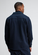 Perry Zip Overshirt | Alaska Blue