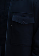 Perry Zip Overshirt | Alaska Blue
