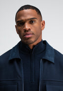 Perry Zip Overshirt | Alaska Blue