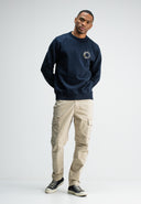 Army Circle Crew | Alaska Blue