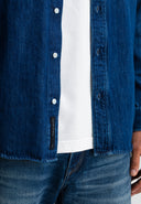 Aidan Worker Denim Shirt | Schmutz Blau